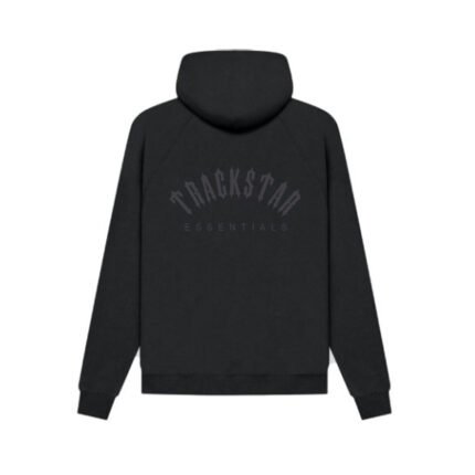 Trackstar Essentials Premium Hoodie For Mens - Black