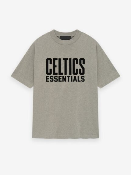 Essentials Celtics Tee Warm Heather front side