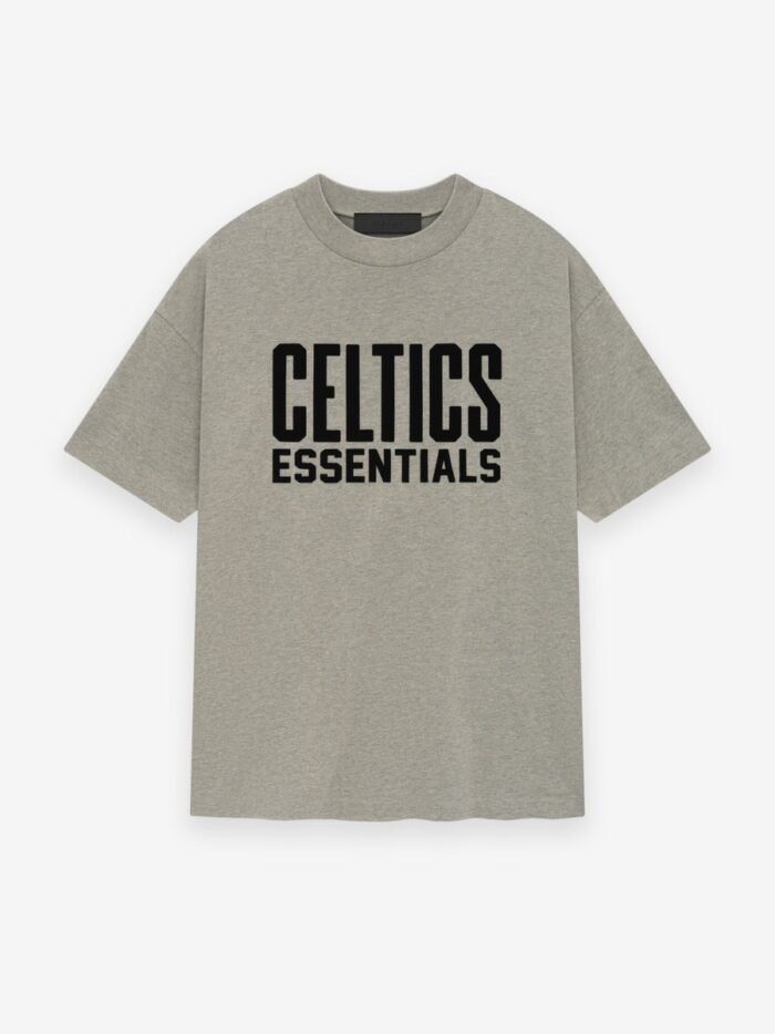 Essentials Celtics Tee Warm Heather front side