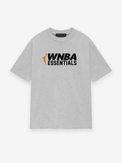 Essentials Wnba Tee Light Heather font side