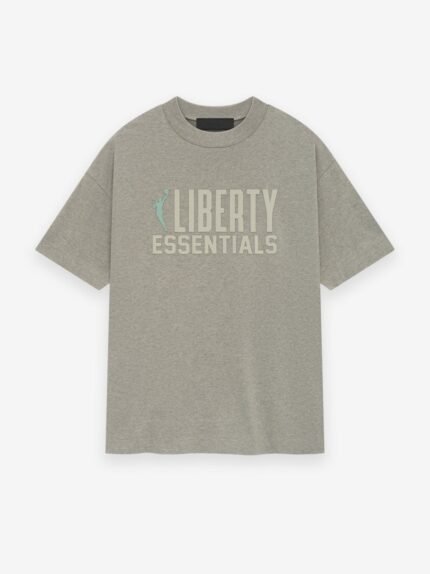 Essentials Liberty Tee Warm Heather front side
