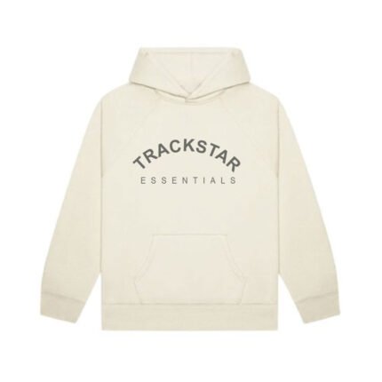 Trackstar Premium Hoodie for Men - Beige