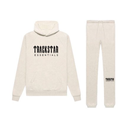 Trackstar Premium Comfortable Tracksuit - Cream