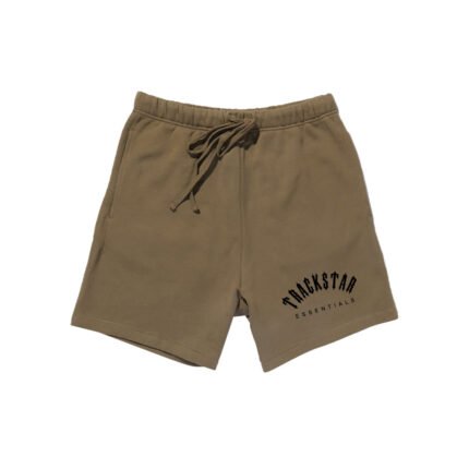 Trackstar London Comfortable Shorts - Dark Brown