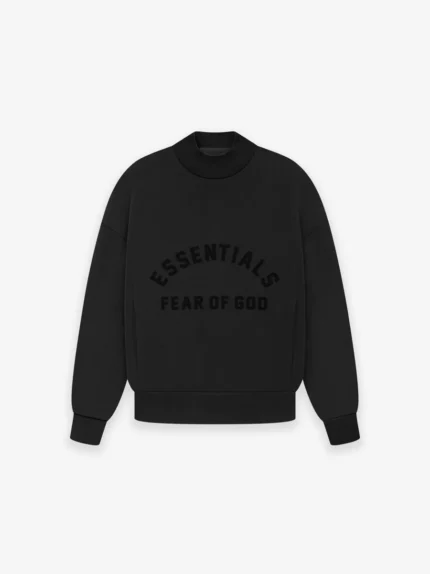 Kids Essentials Ls Tee Jet Black