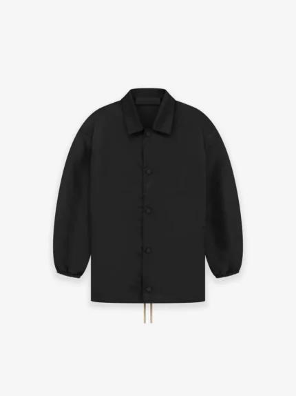 Kids Coaches Jacket Jet Black
