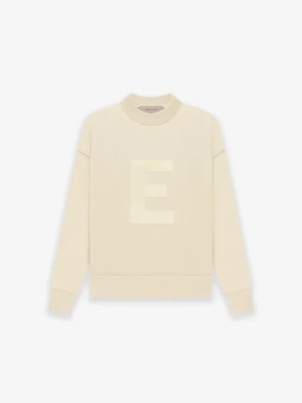 Kids Essentials Crewneck Egg Shell