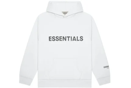 Fear of God Essentials Hoodie Applique Logo in back side