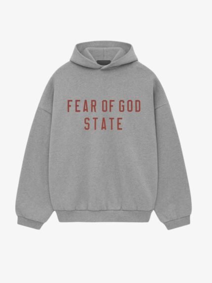 FOG Fleece Pullover Logo Hoodie in front side