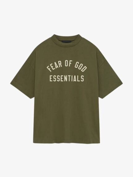 Fear Of God Jersey Crewneck Tee in front side