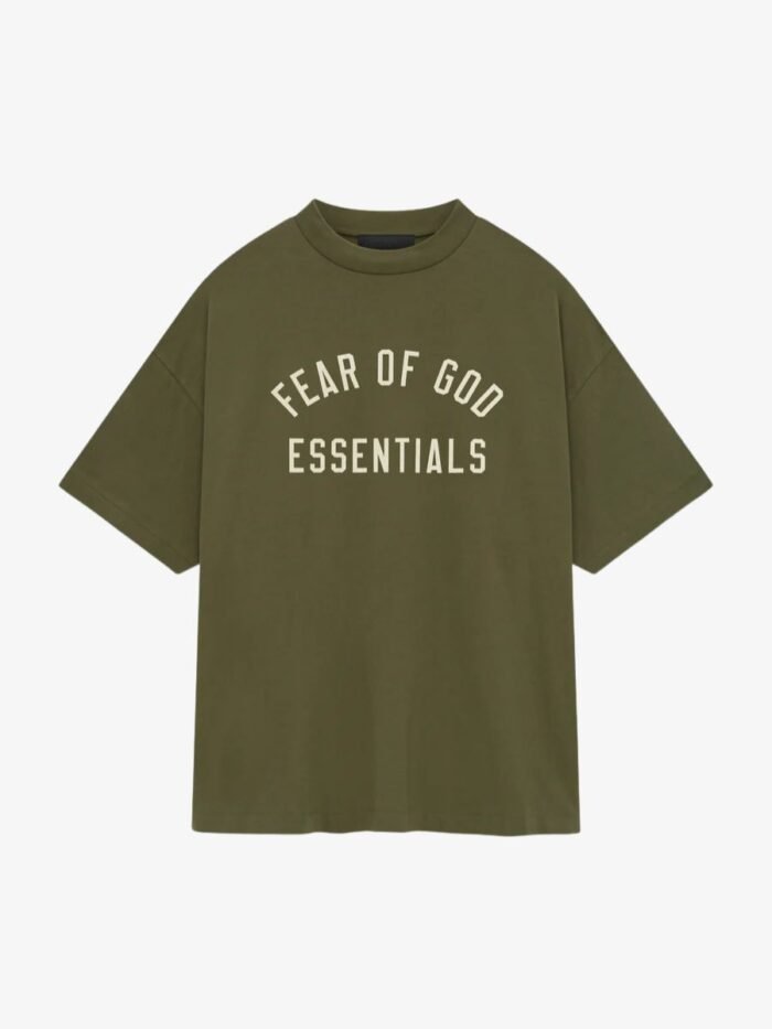 Fear Of God Jersey Crewneck Tee in front side