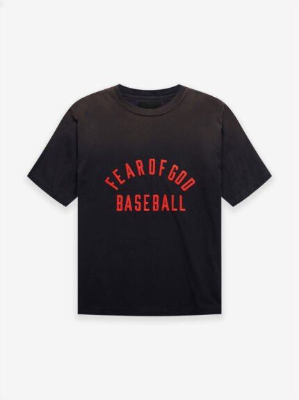 Fear of God Baseball Tees - Black