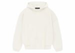 Fear of God Essentials Hoodie White in front side