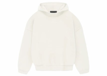 Fear of God Essentials Hoodie White in front side