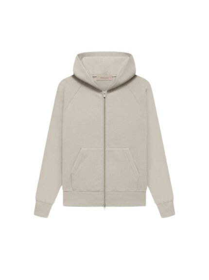 Fear Of God Essentials Kids Full-Zip Hoodie Smoke