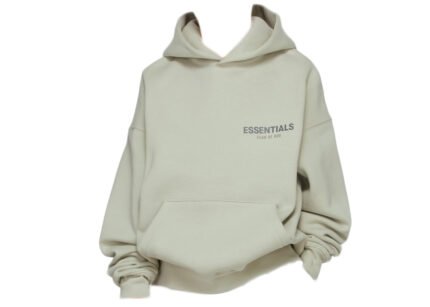 Fear Of God Essentials SSENSE Exclusive Kids Hoodie Concrete