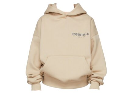 Fear of God Essentials SSENSE Exclusive Kids Hoodie in front side
