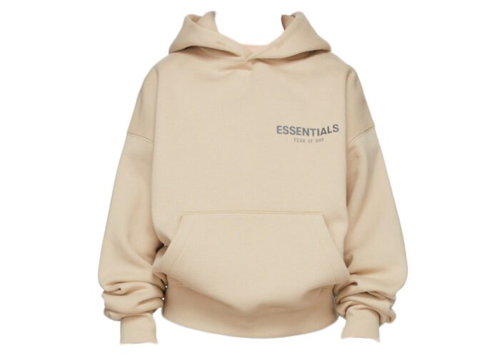 Fear of God Essentials SSENSE Exclusive Kids Hoodie in front side