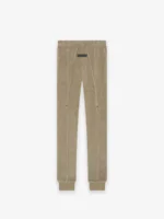 Esswntials Womens Velour Pant Oak in front side
