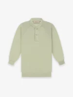 Womens 3/4 Sleeve Henley in front side