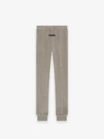 Womens Velour Pant Desert Taupe in front side