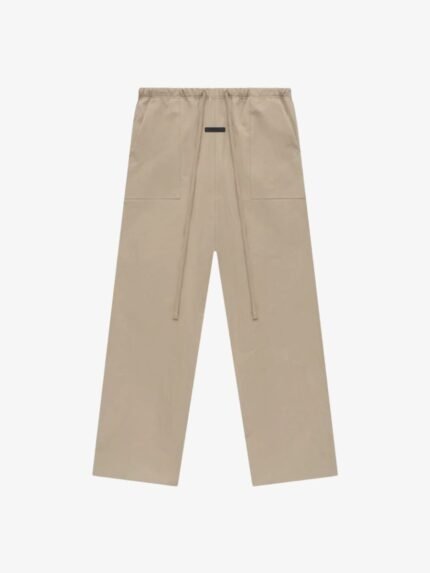 Textured Nylon Pullover Logo Utility Pant