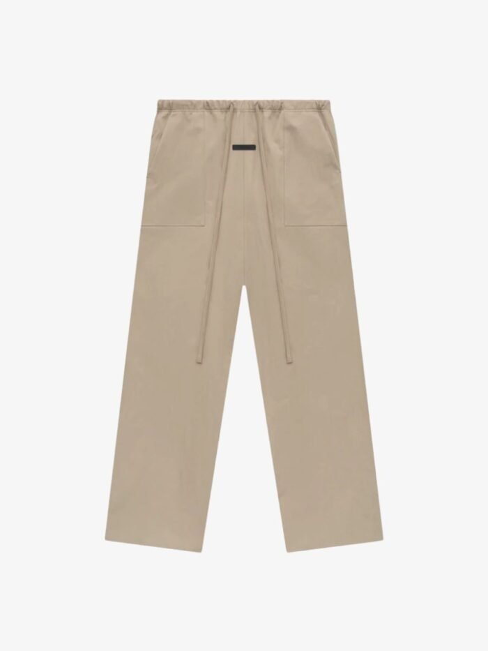 Textured Nylon Pullover Logo Utility Pant