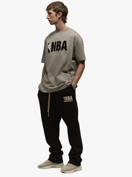 Essentials NBA Tee Crewneck in front side