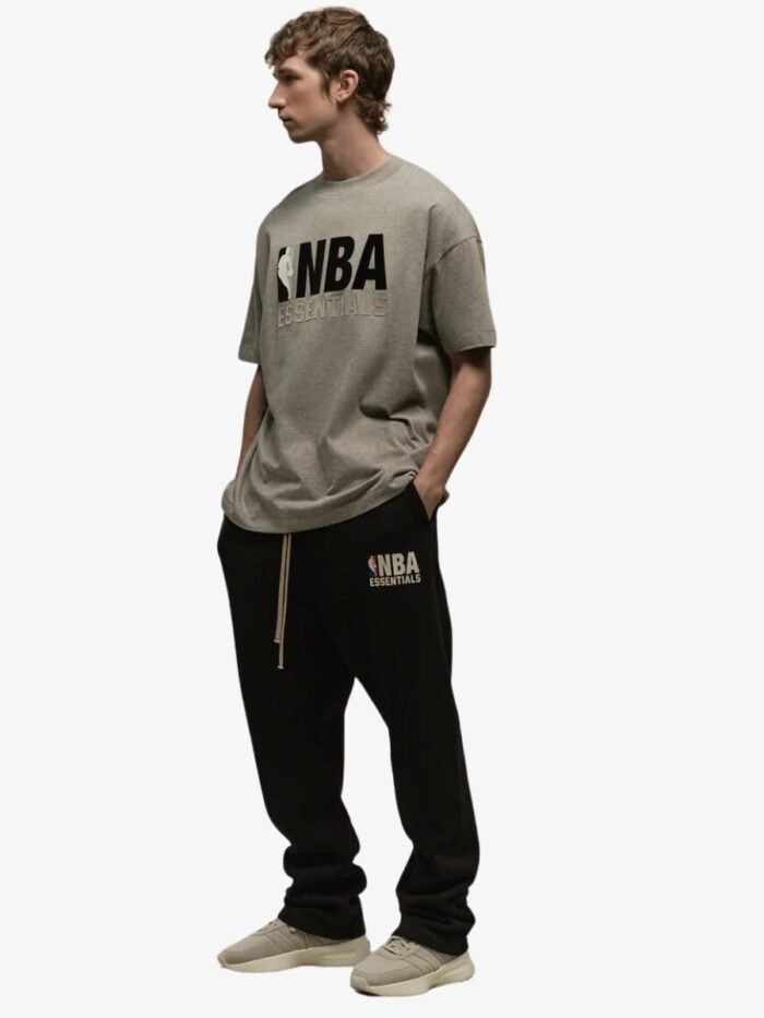 Essentials NBA Tee Crewneck in front side