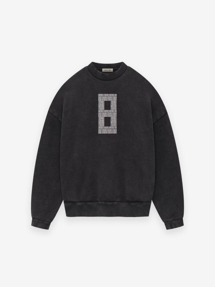 Essentials 8 Crewneck Sweatshirt in front side