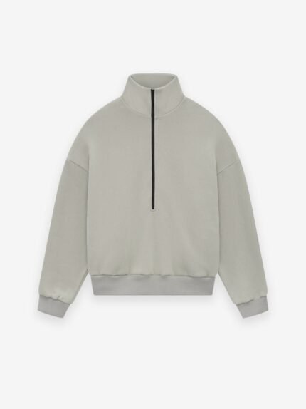 Essentials Fleece Half Zip Mockneck