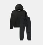 Essentials Fear of God Black Tracksuit front side