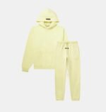 Fear of God Essentials Canary Tracksuit front side