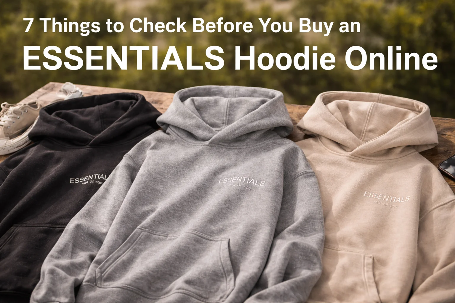 7 Things to Check Before You Buy an Essentials Hoodie Online